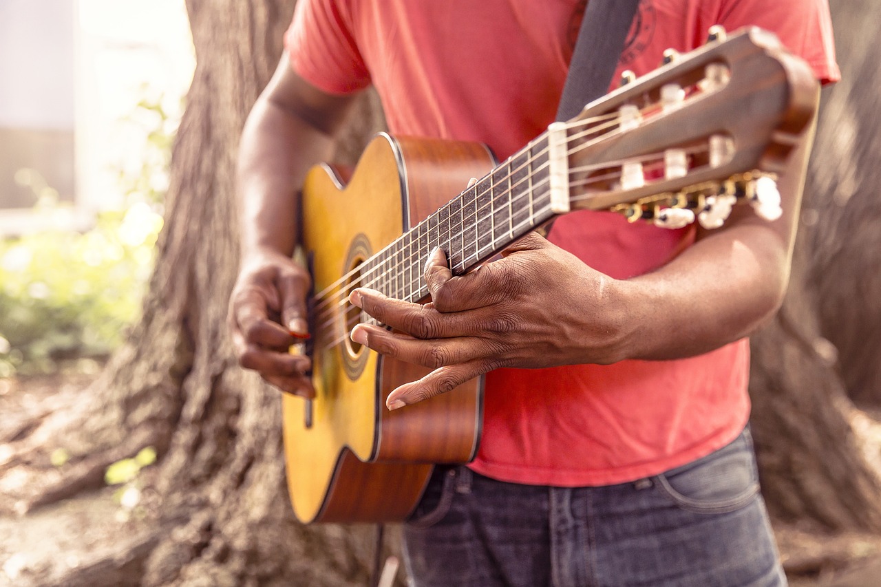 music students playing instruments